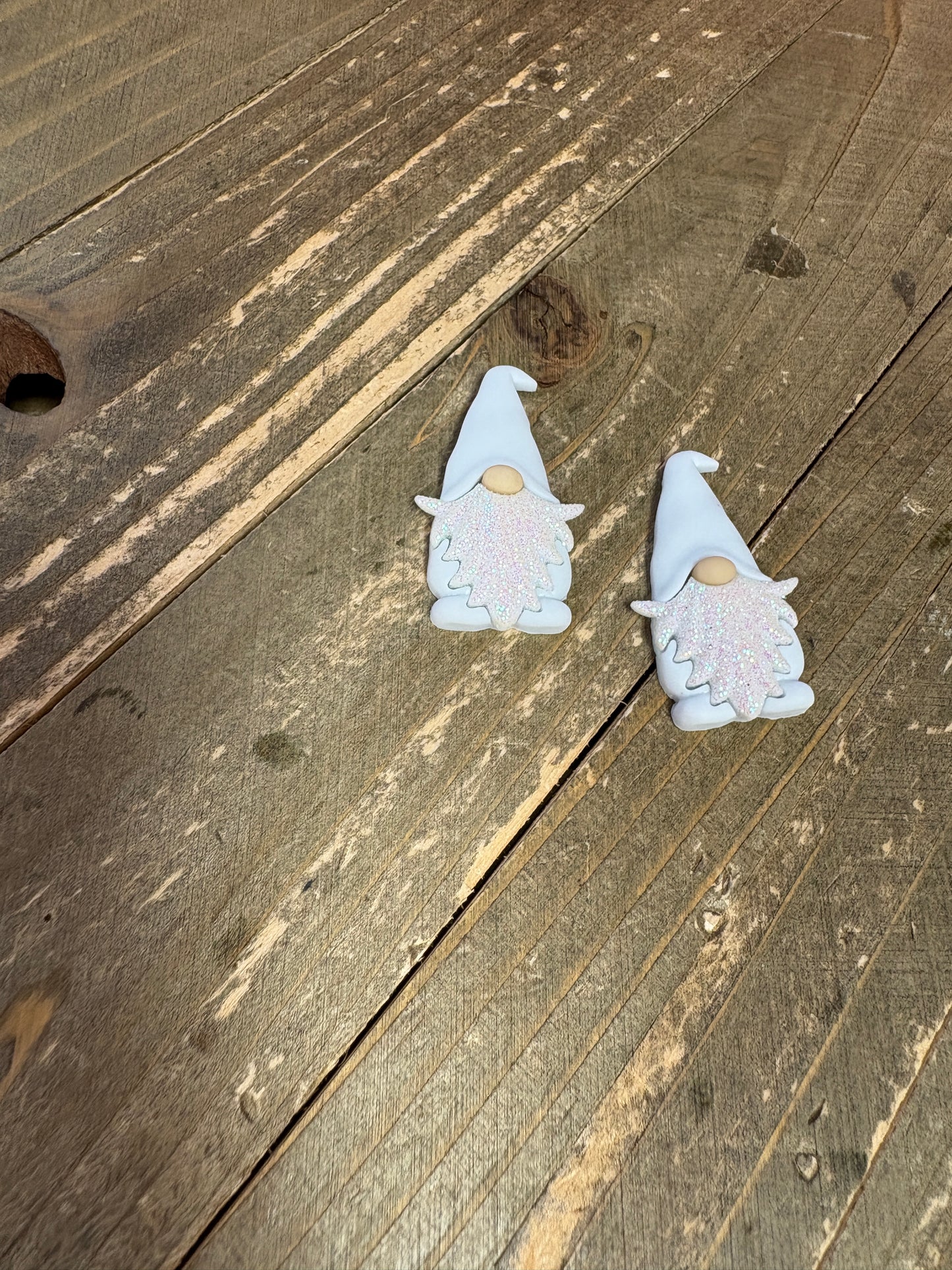 Wedding Gnome Stud Earrings