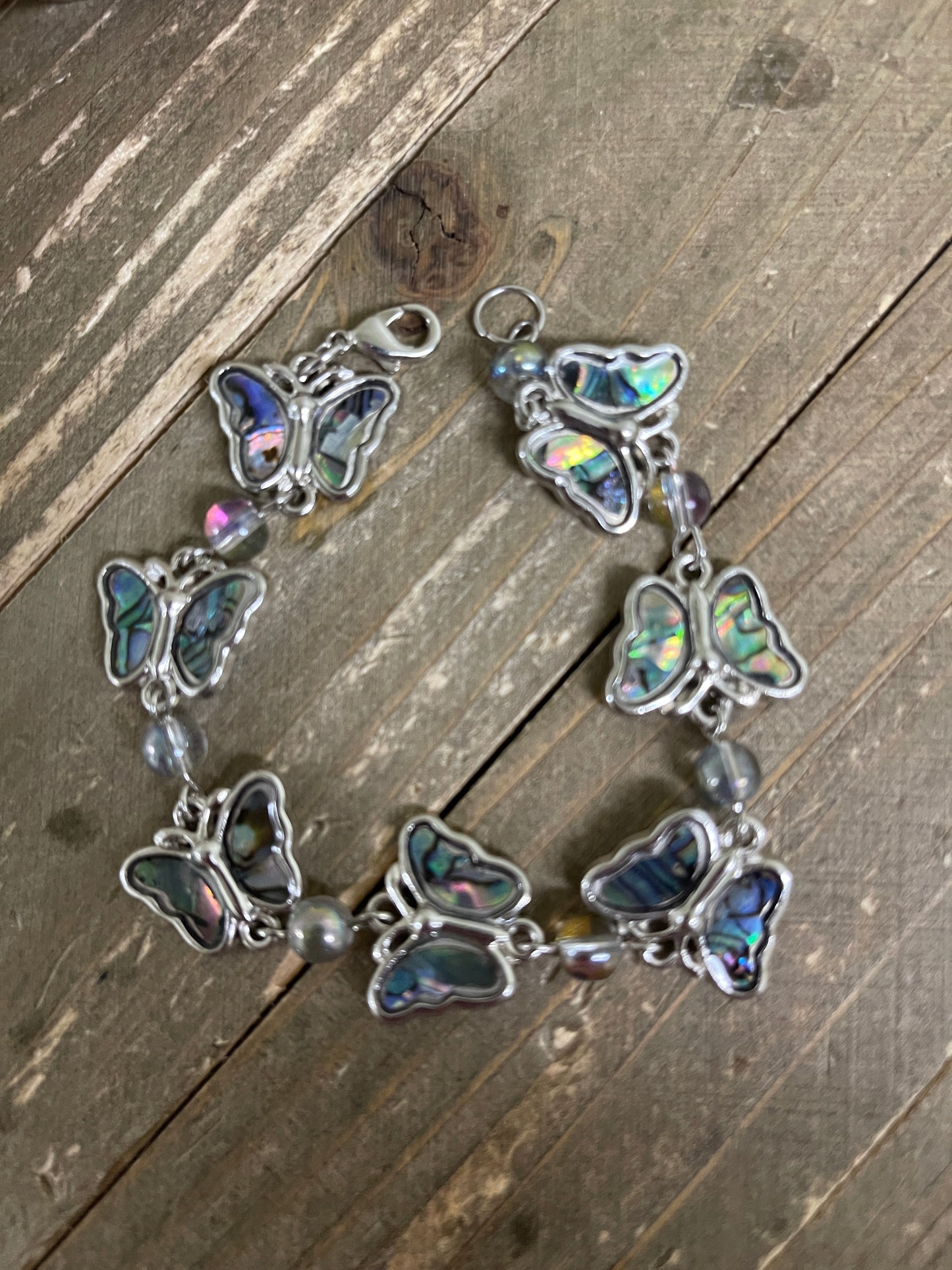 Butterfly Link BraceletPink tiful of LOVE