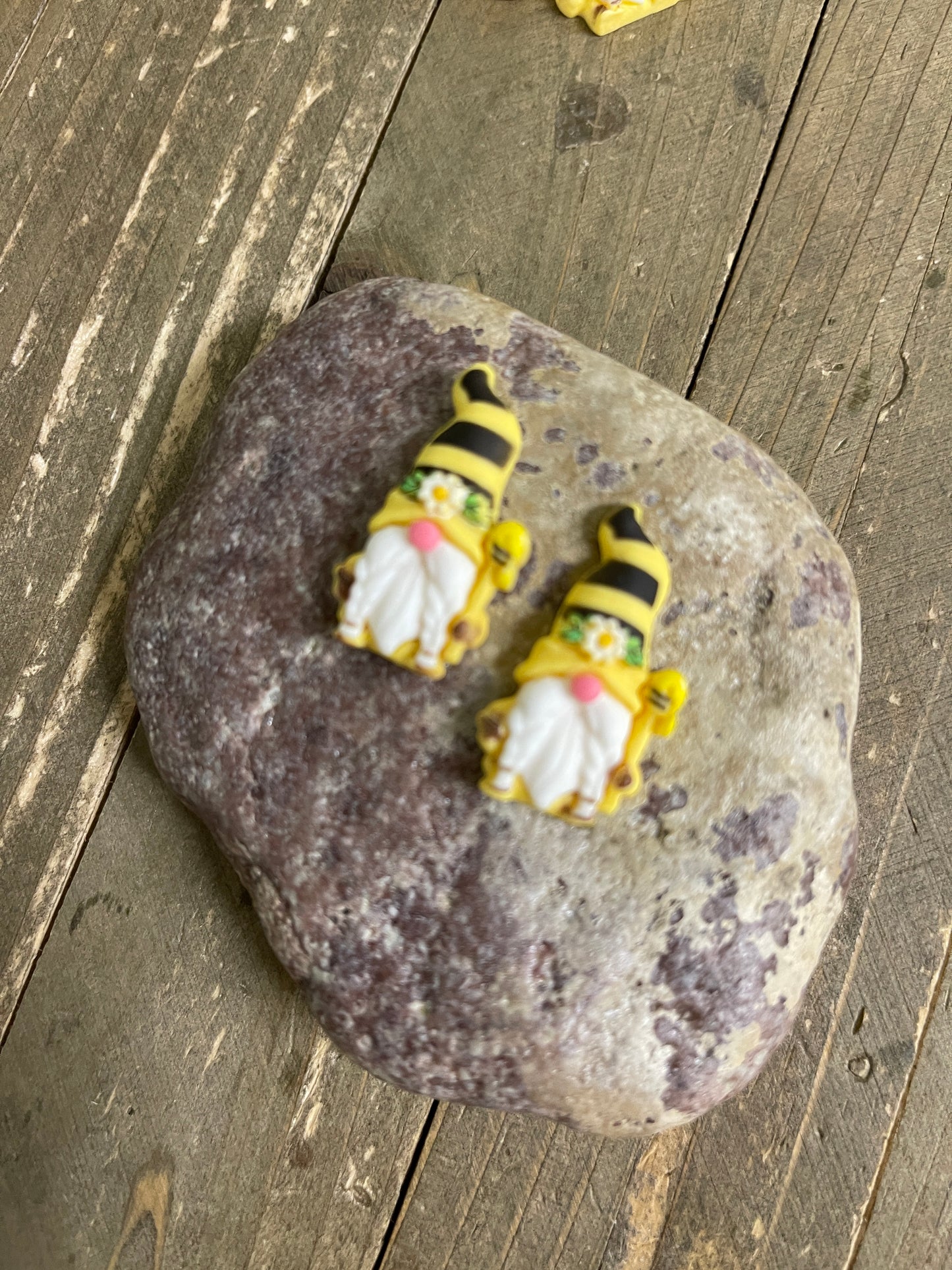Honey Bee Gnomes Stud Earrings (3 to choose from)Pink tiful of LOVE
