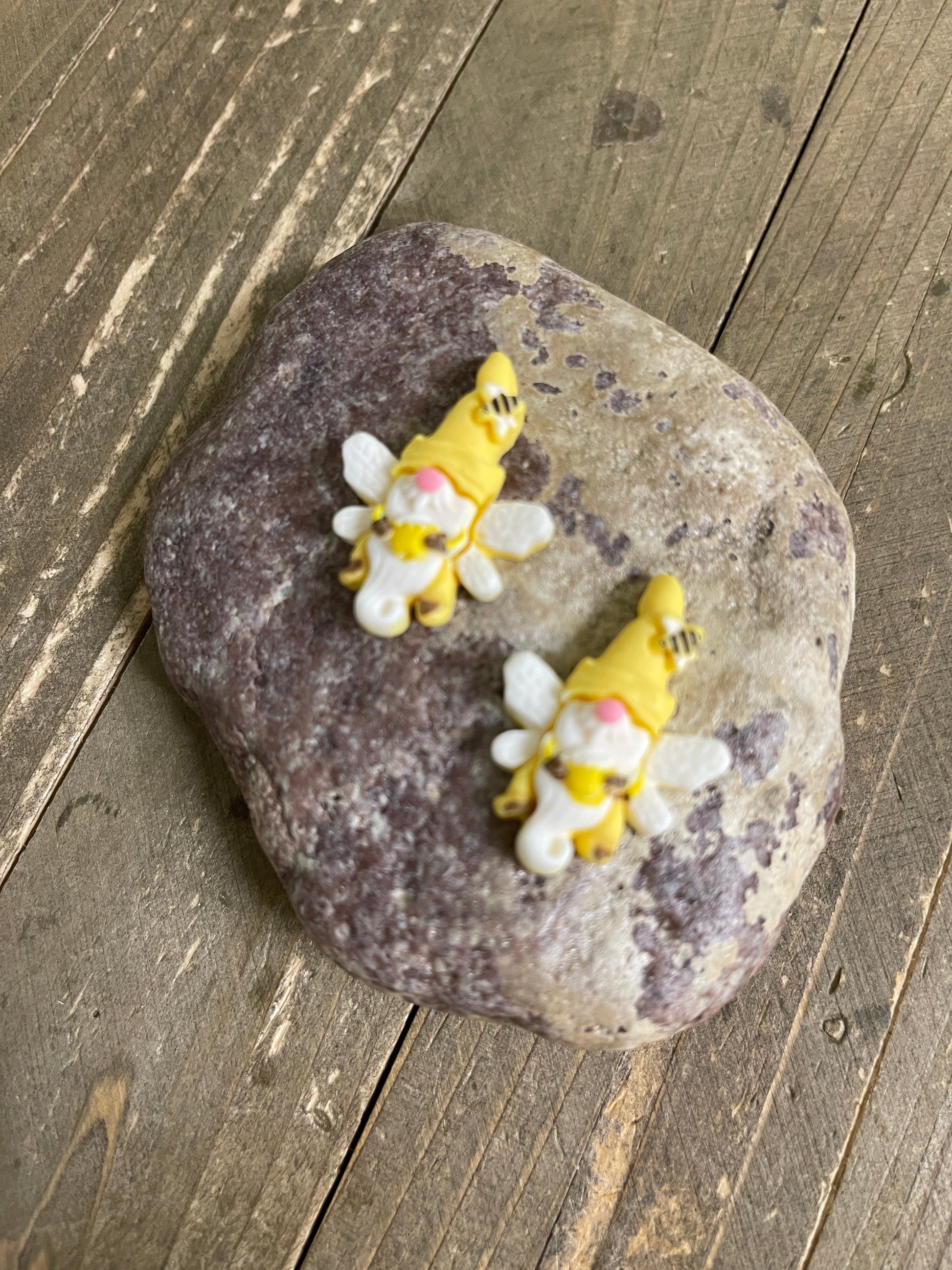 Honey Bee Gnomes Stud Earrings (3 to choose from)Pink tiful of LOVE