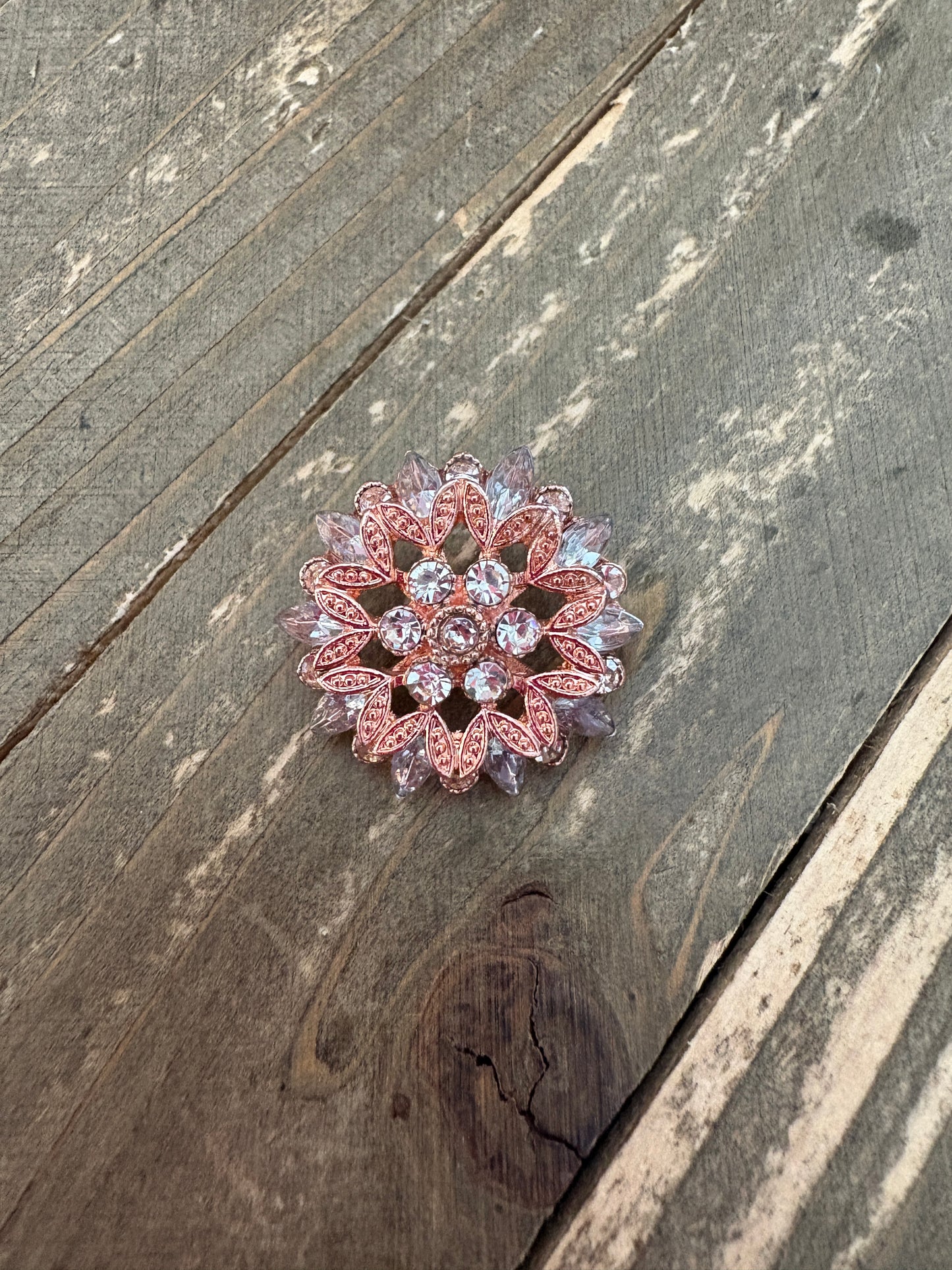 Starter Set-Rose Gold Snap Jewelry (4 Snaps & snap pendant with chain)