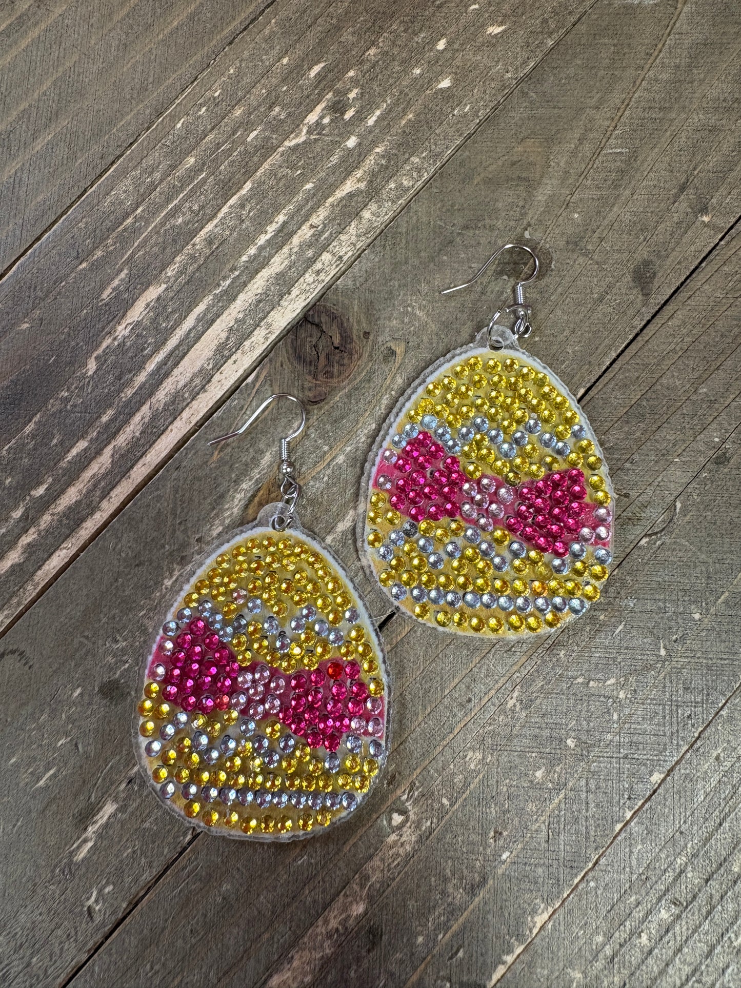 Easter Collection Diamond Painting Wire Earrings