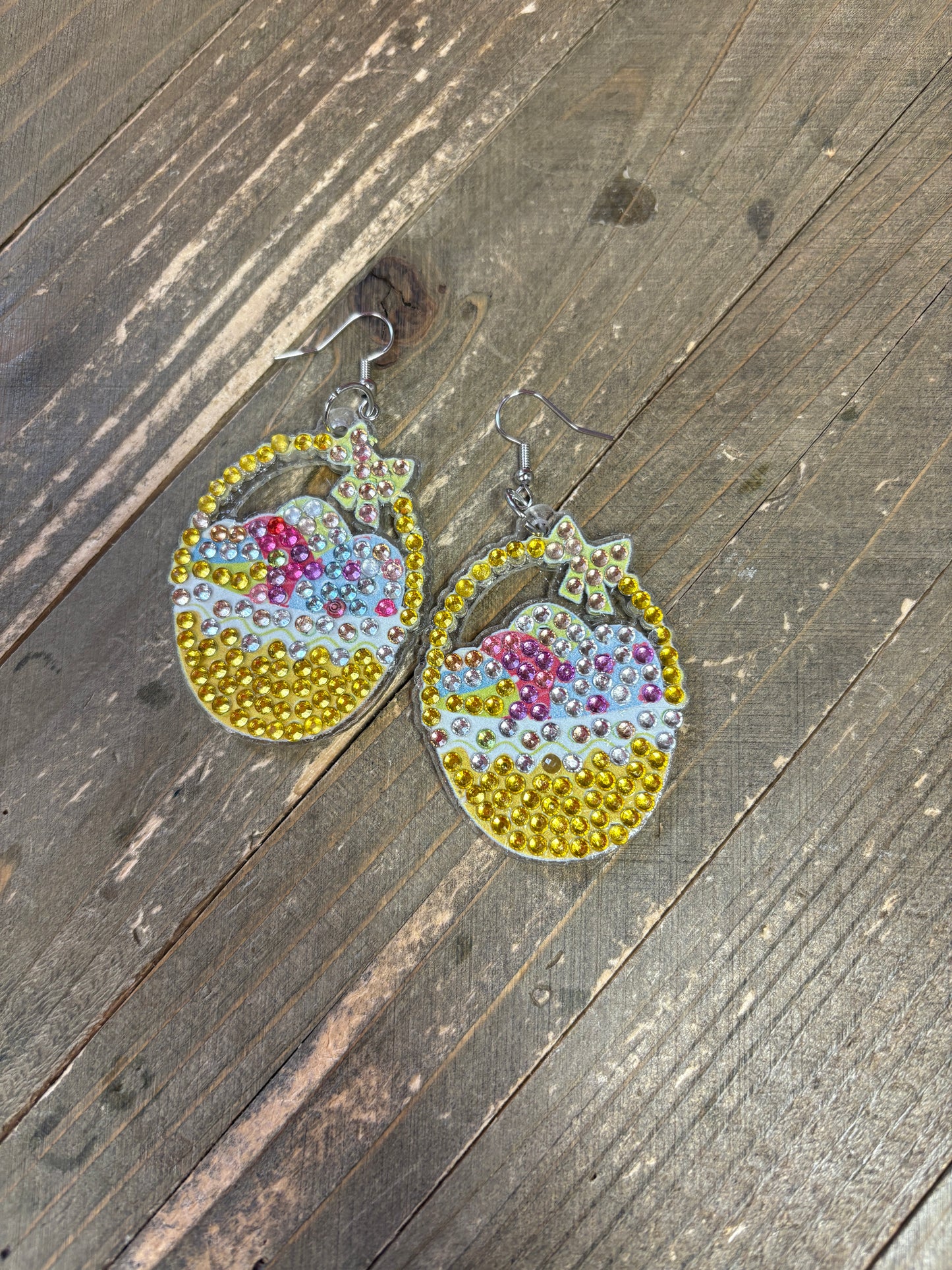Easter Collection Diamond Painting Wire Earrings