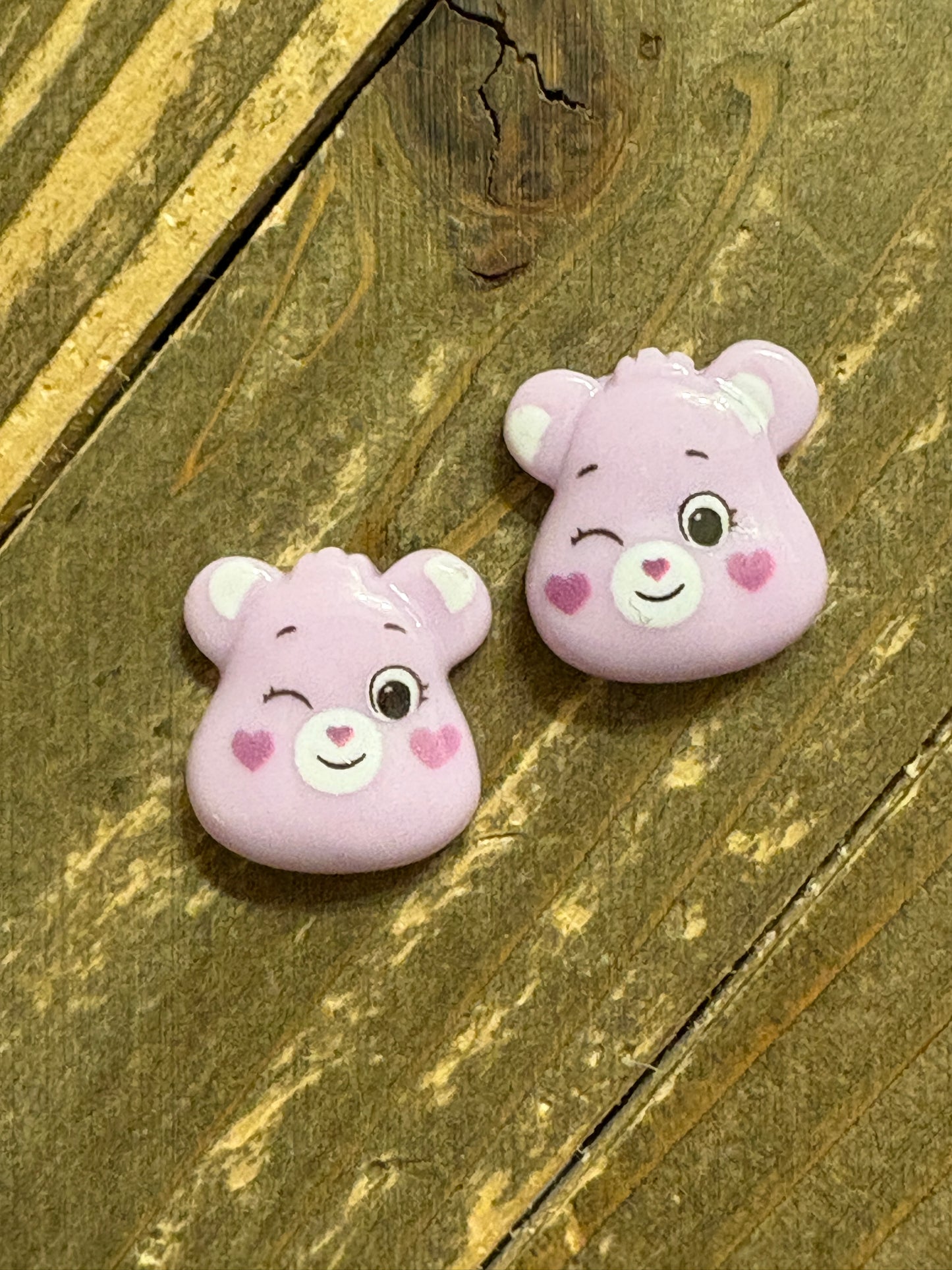 Care Bear Stud Earrings (6 colors to choose)