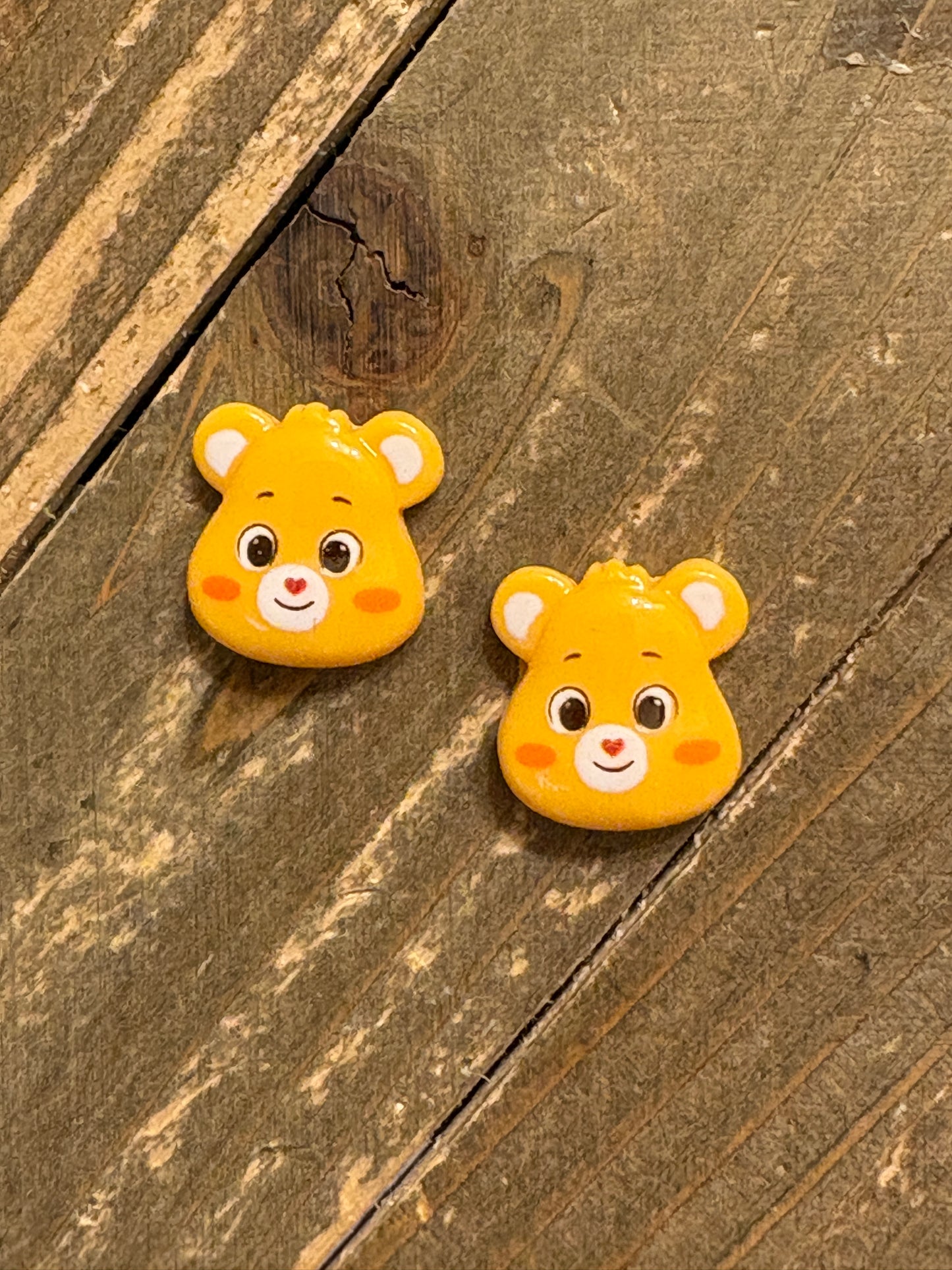 Care Bear Stud Earrings (6 colors to choose)