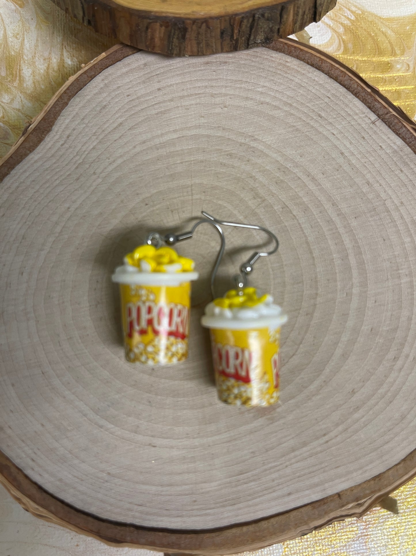 Popcorn Wire EarringsPink tiful of LOVE