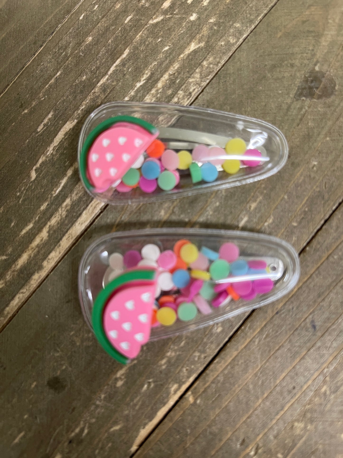 Fruit Hair clips (a pair)Pink tiful of LOVE