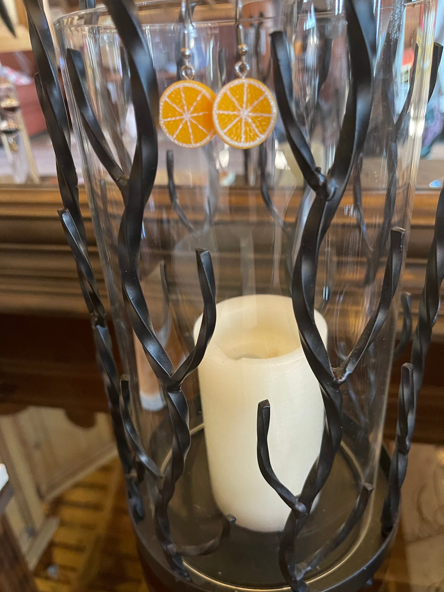 Playful citrus-y twist Lemon Wire EarringsPink tiful of LOVE