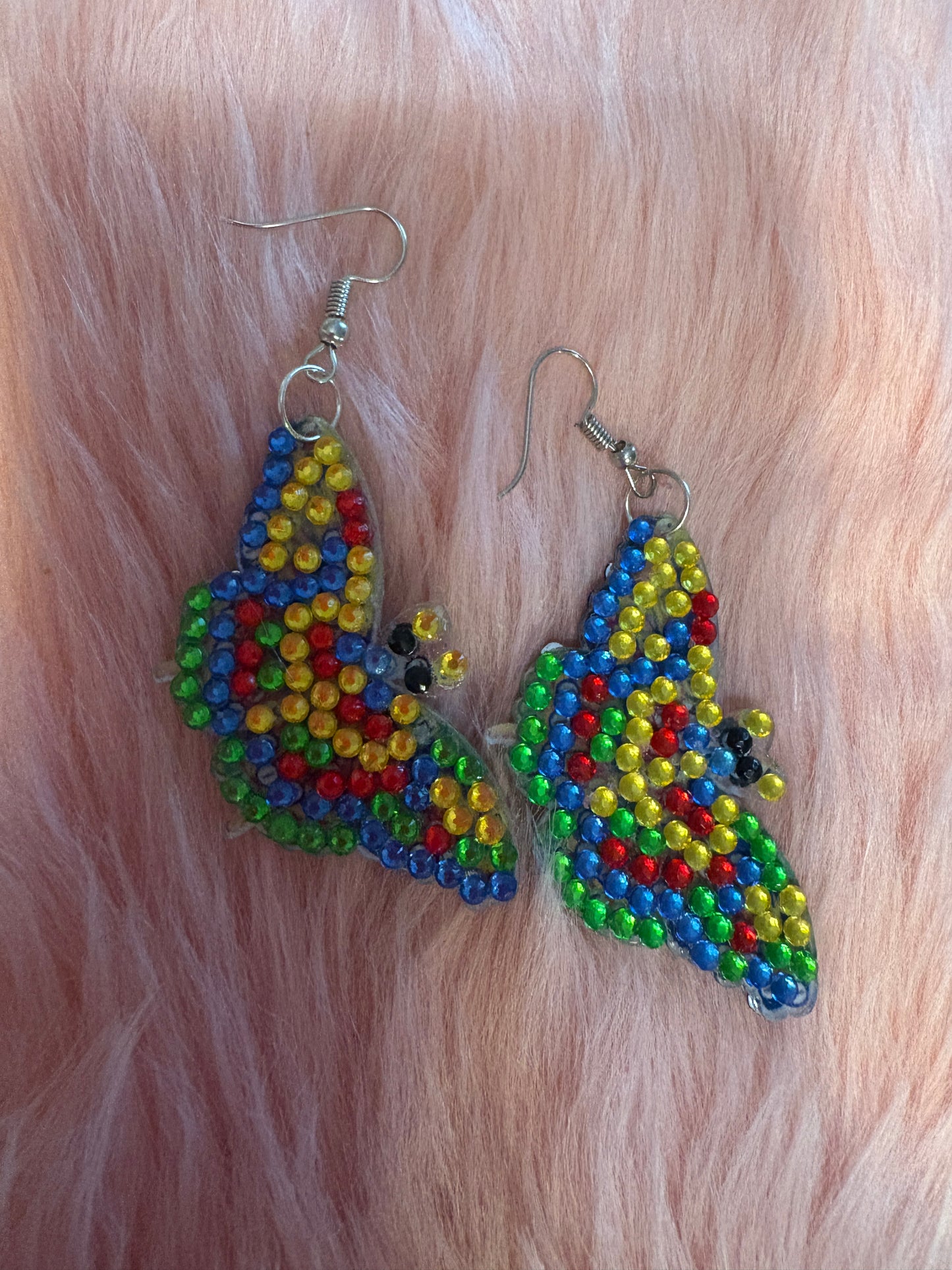 🦋 Diamond Art Butterfly Earrings -18