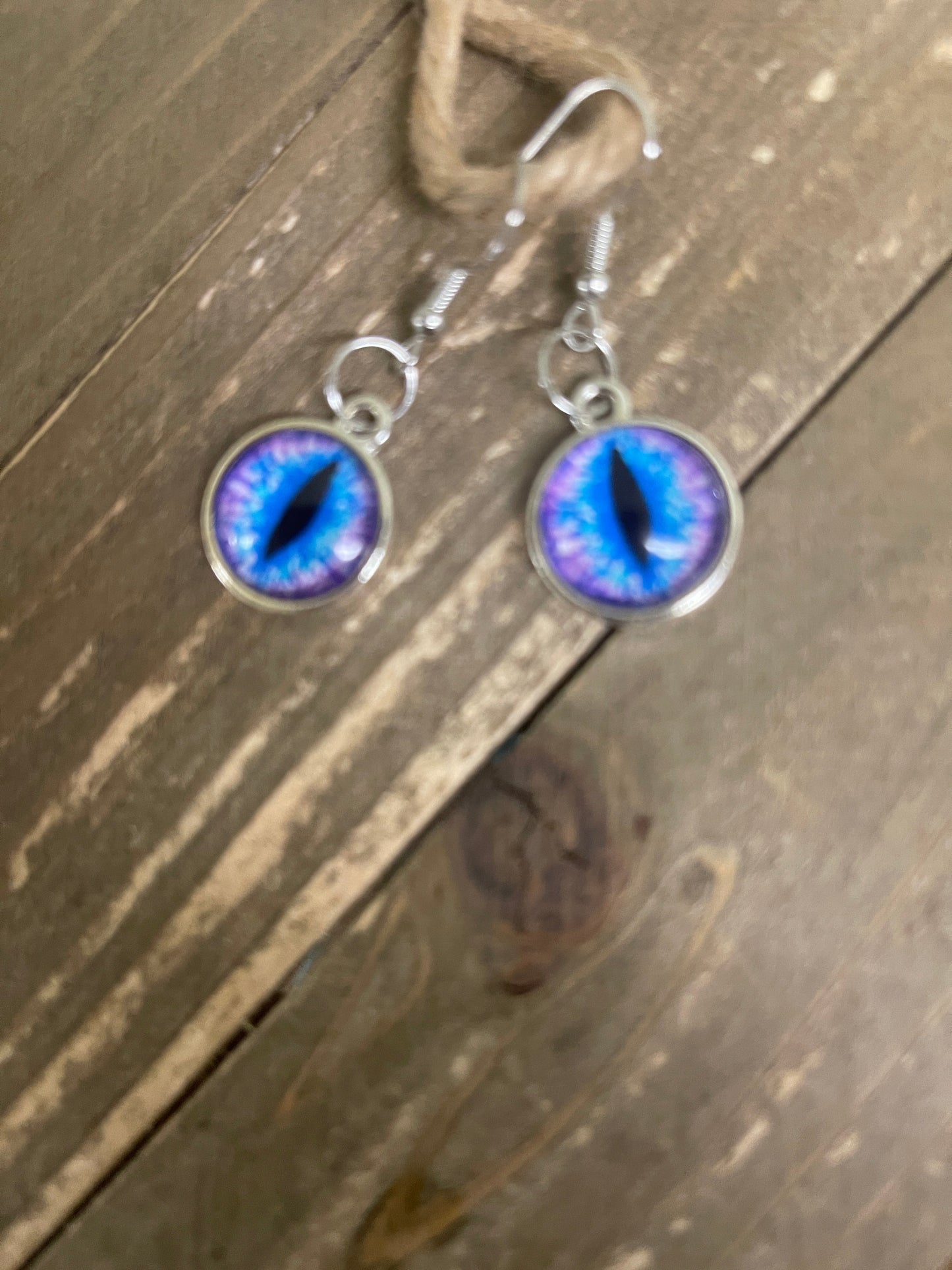 Halloween Eyes-1 Wire and Stud Earrings (4 to choose)Pink tiful of LOVE