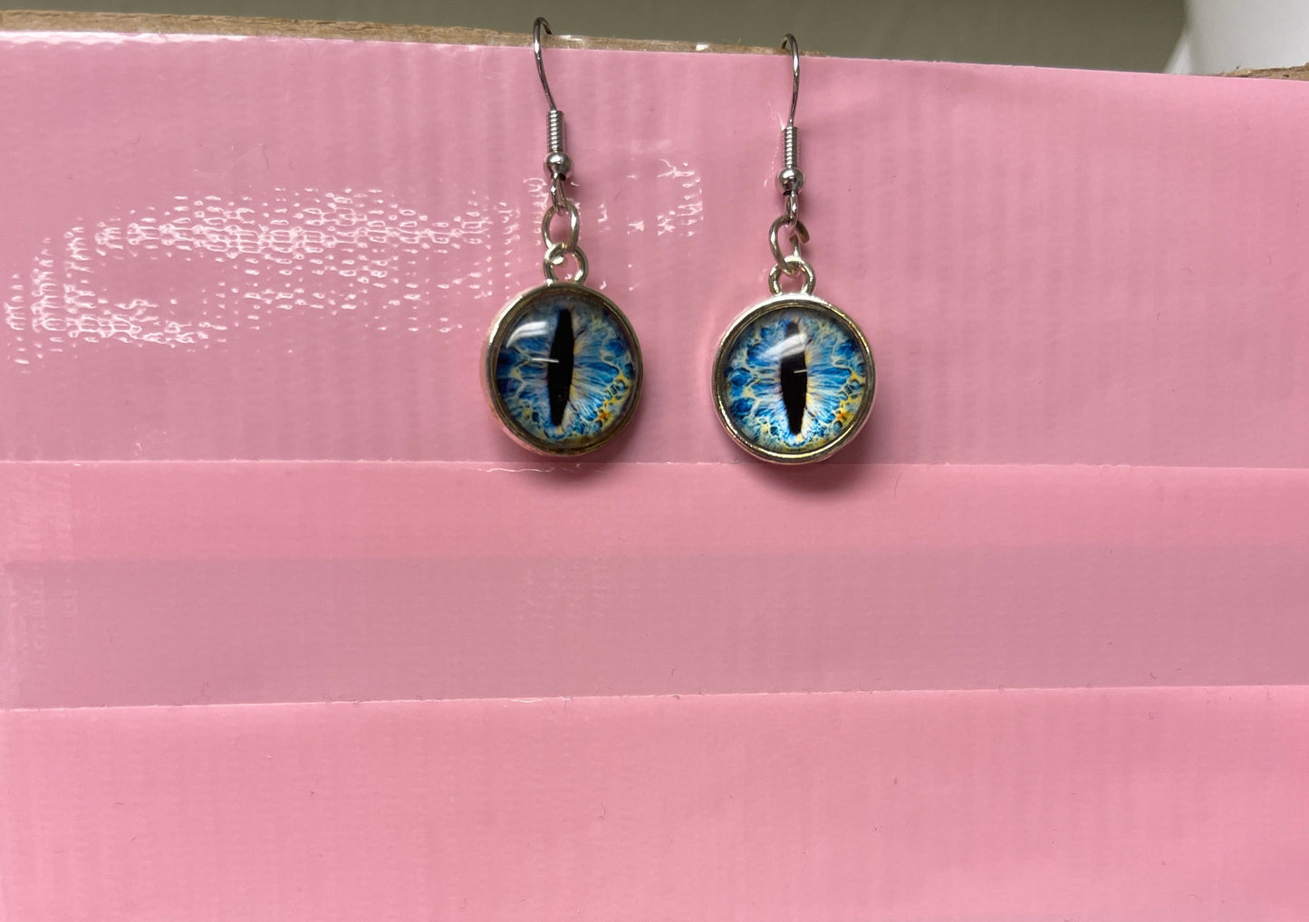 Halloween Eyes-2 Wire Earrings (4 to choose)Pink tiful of LOVE