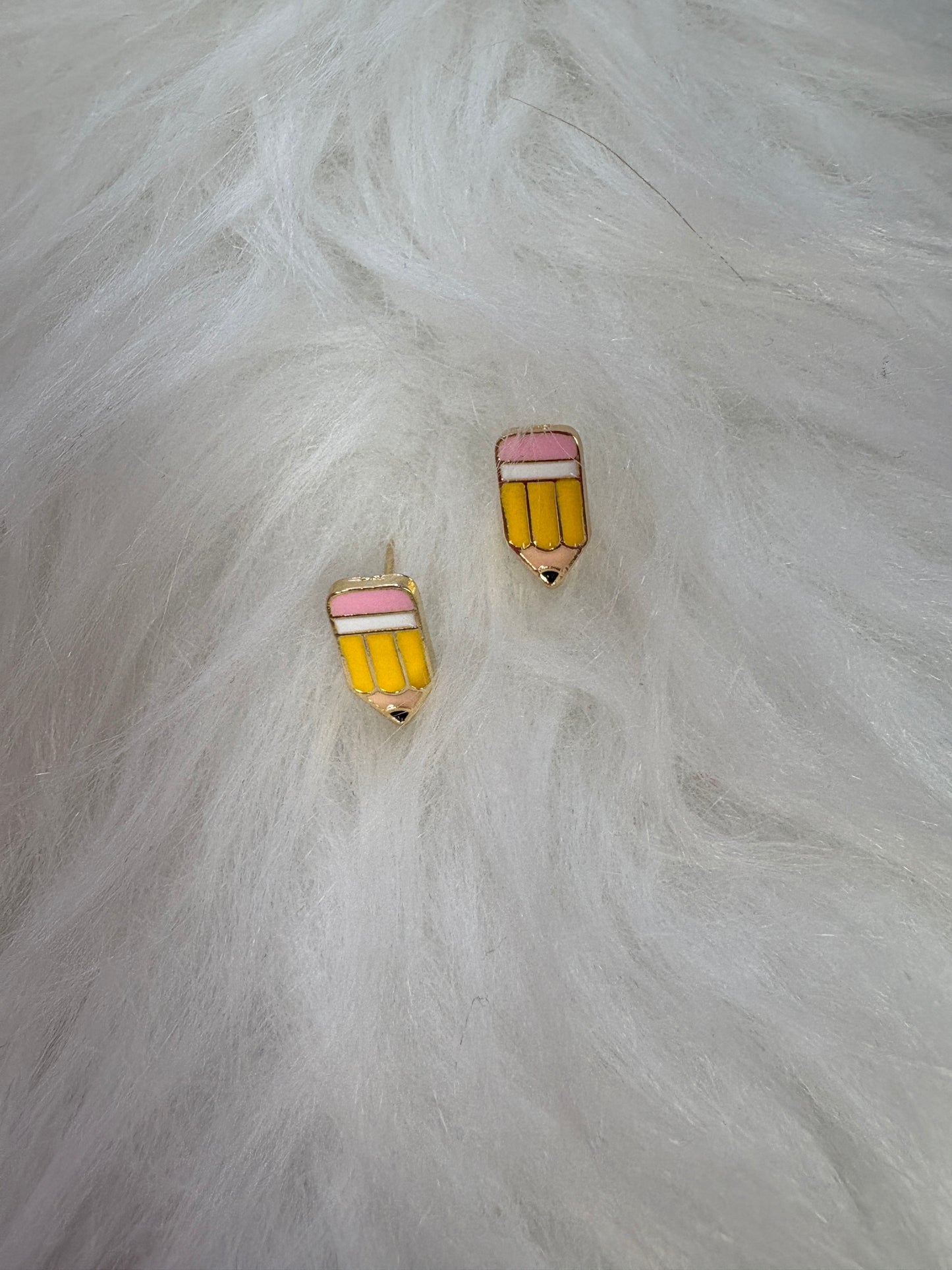 Pencil Stud Earrings – Back-to-School Teacher & Student Jewelry