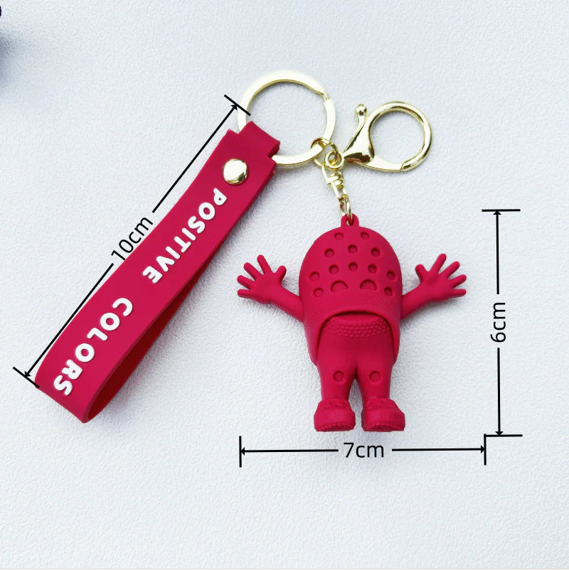 Croc Key Chains;(3 colors to choose from)