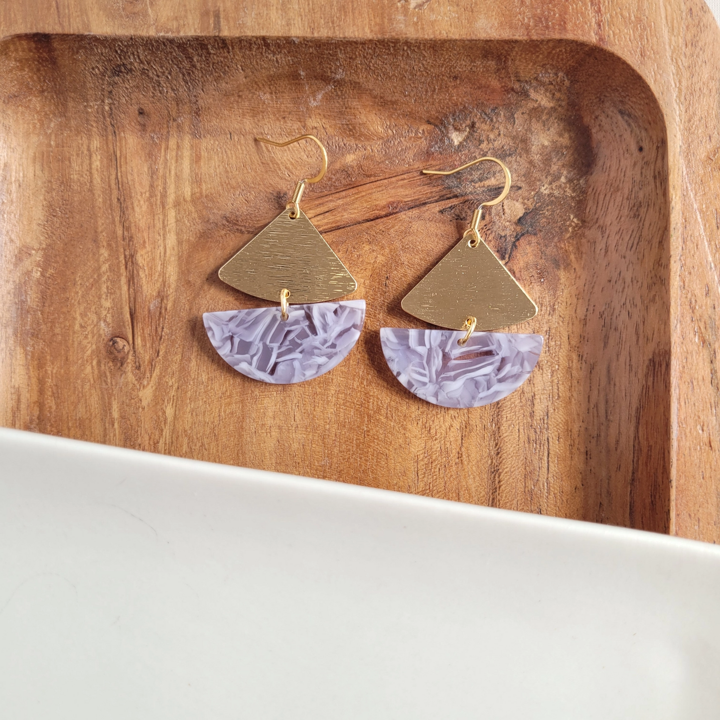 Ava Earrings-Dusty BluePink tiful of LOVE
