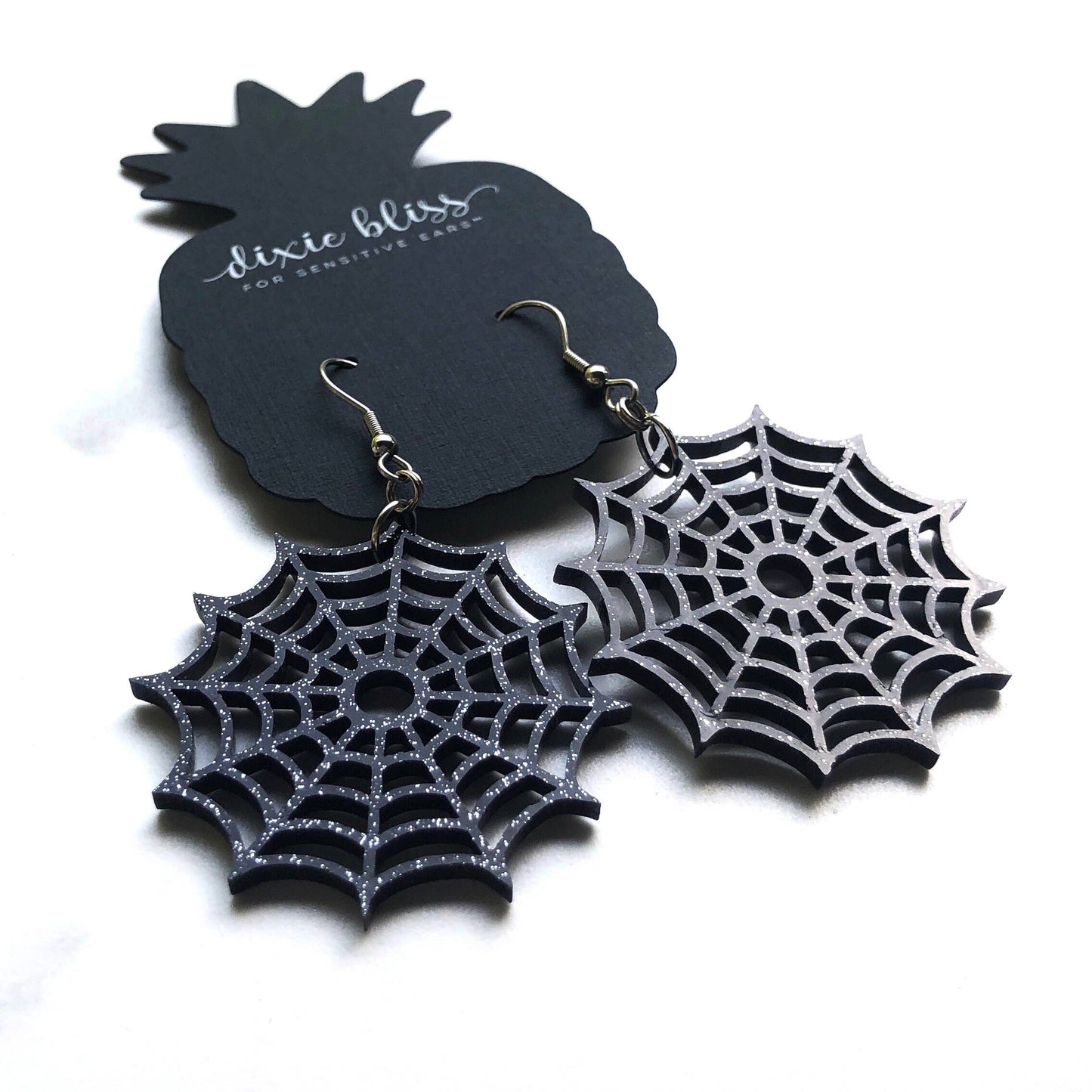 Spider Webs Wire Earrings (Copy)Pink tiful of LOVE