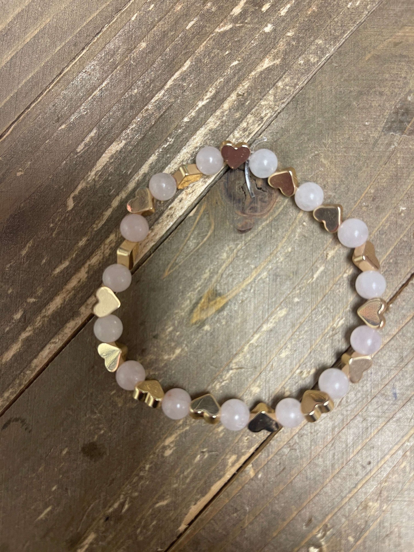 Amethyst Dream Beaded Elastic/Stretch Bracelets (Set of 5)Pink tiful of LOVE