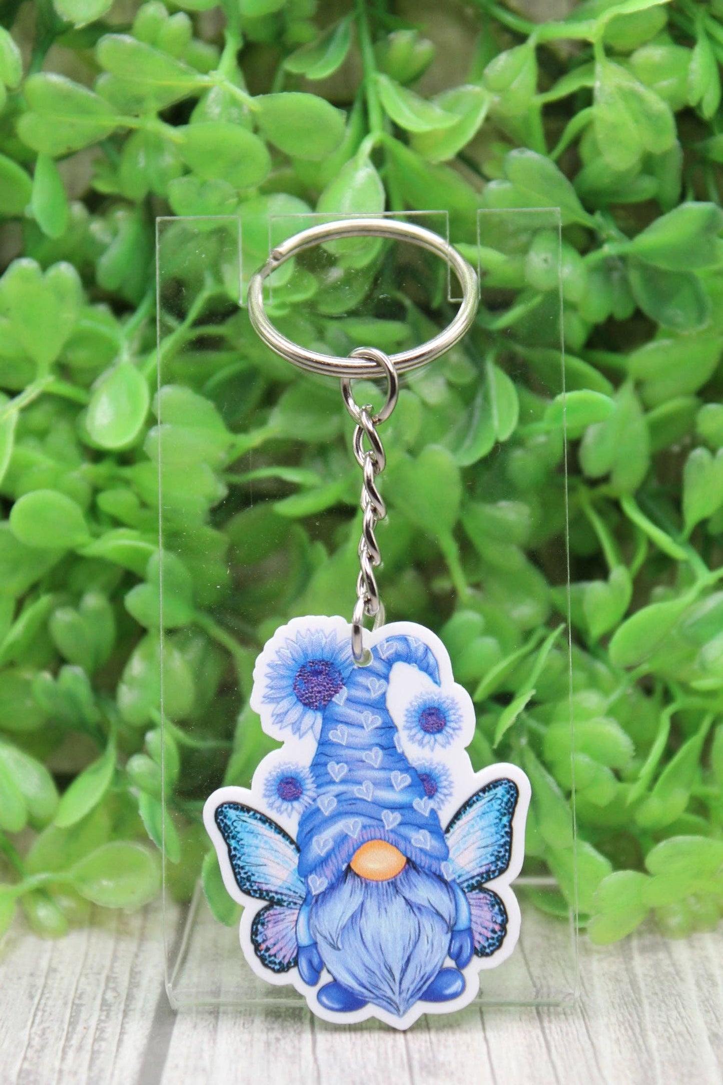 🦋 Butterfly Gnome Keychain