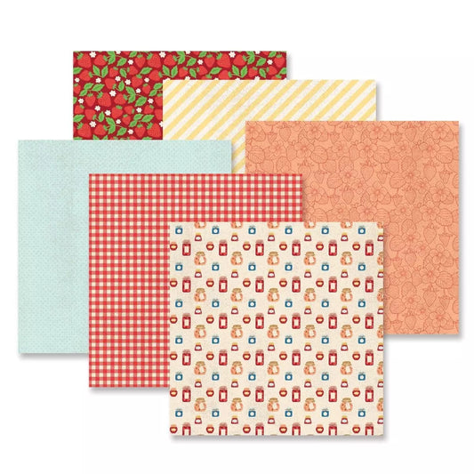 Creative Memories Berry Harvest Paper Pack