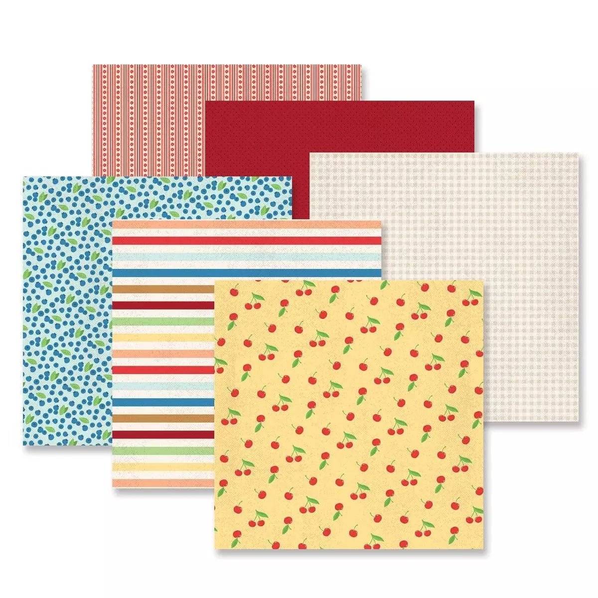 Creative Memories Berry Harvest Paper Pack