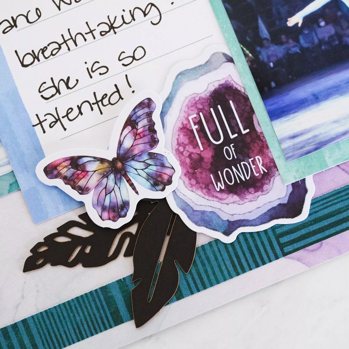 Creative Memories Full of Wonder EmbellishmentsPink tiful of LOVE