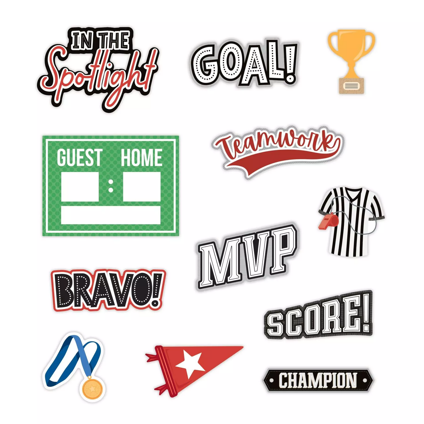 Creative Memories Make your Mark EmbellishmentsPink tiful of LOVE