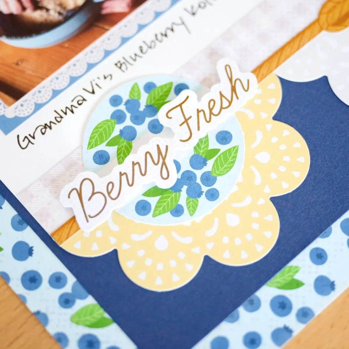 Creative Memories Berry Harvest Embellishments