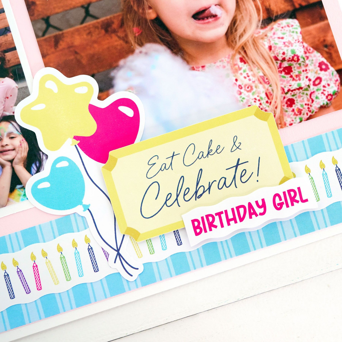 Creative Memories Birthday Bonanza StickersPink tiful of LOVE