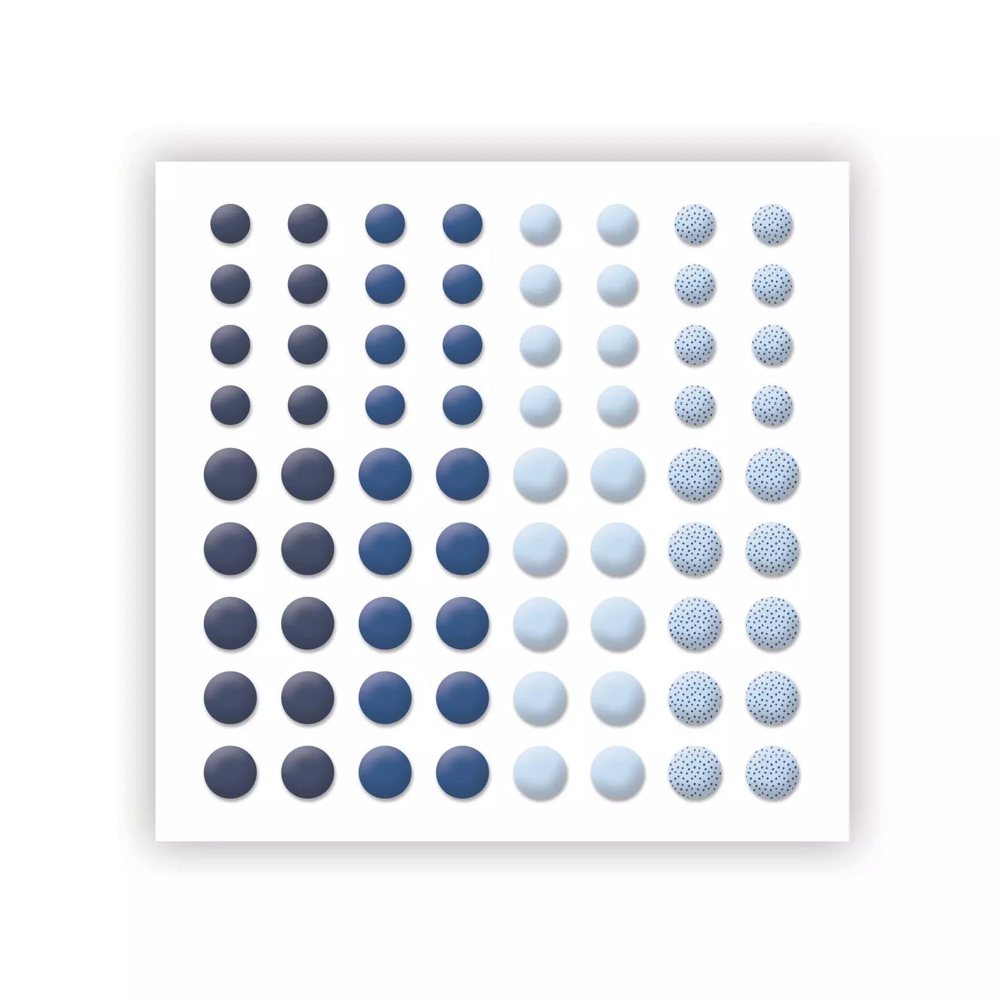 Creative Memories Blue Floral Essential Embellishments