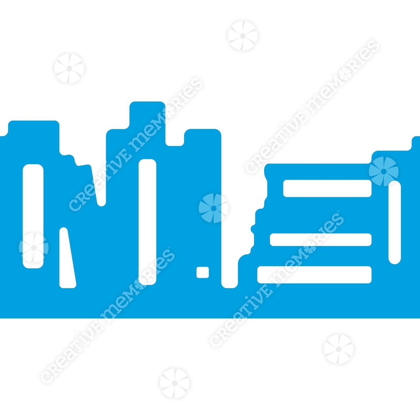 Creative Memories Bookshelf  Border PunchPink tiful of LOVE