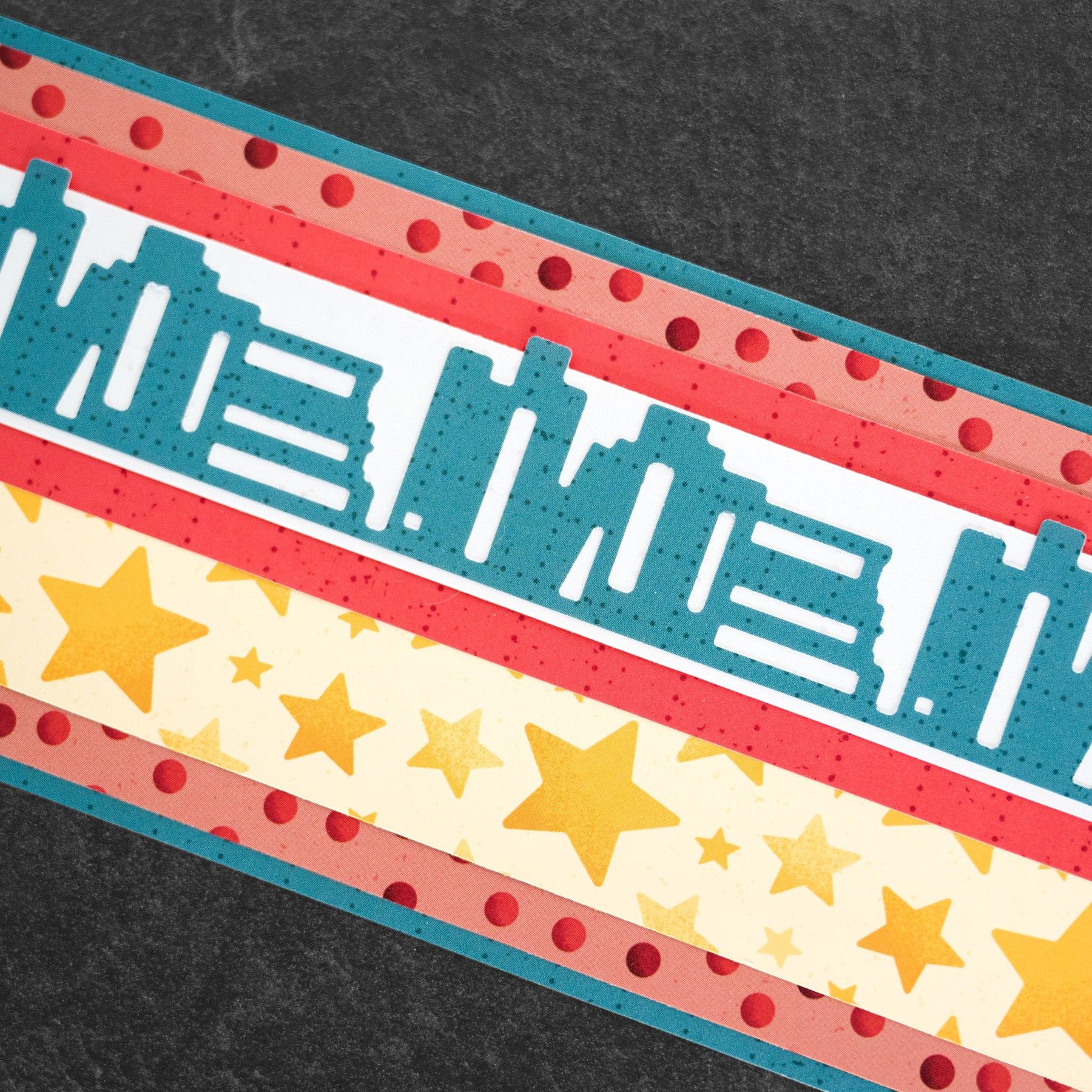 Creative Memories Bookshelf  Border PunchPink tiful of LOVE