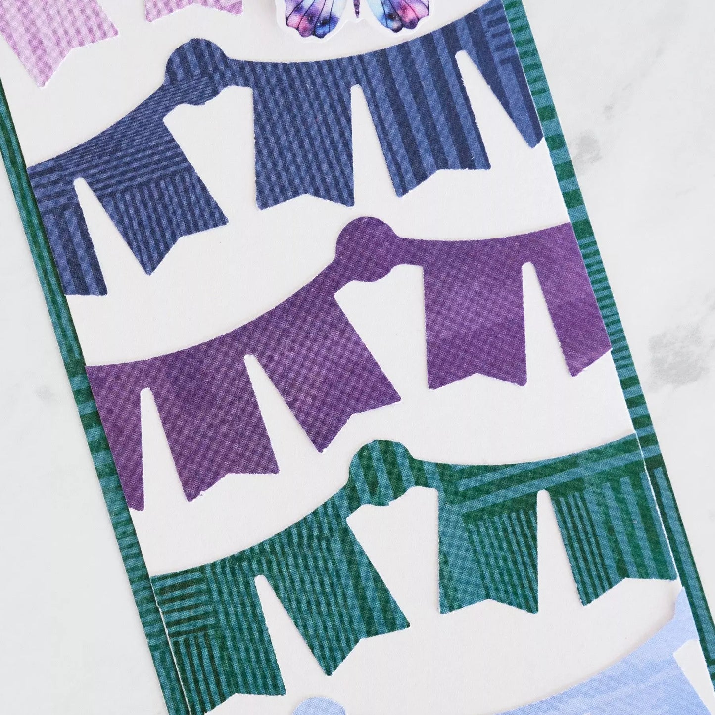 Creative Memories Garland Banner Border PunchPink tiful of LOVE