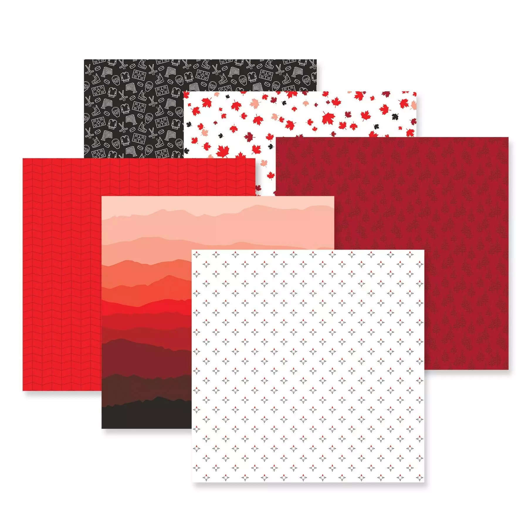 Creative Memories Canadian Pride Paper Pack (12/pk)Pink tiful of LOVE