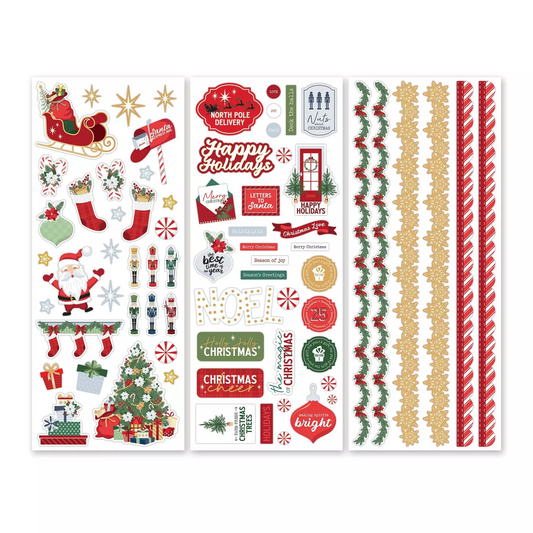 Creative Memories Christmas Cheer StickersPink tiful of LOVE