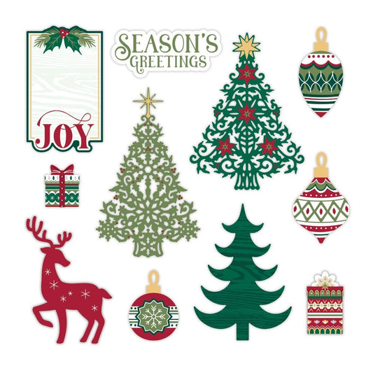 Creative Memories Christmas Charm EmbellishmentsPink tiful of LOVE