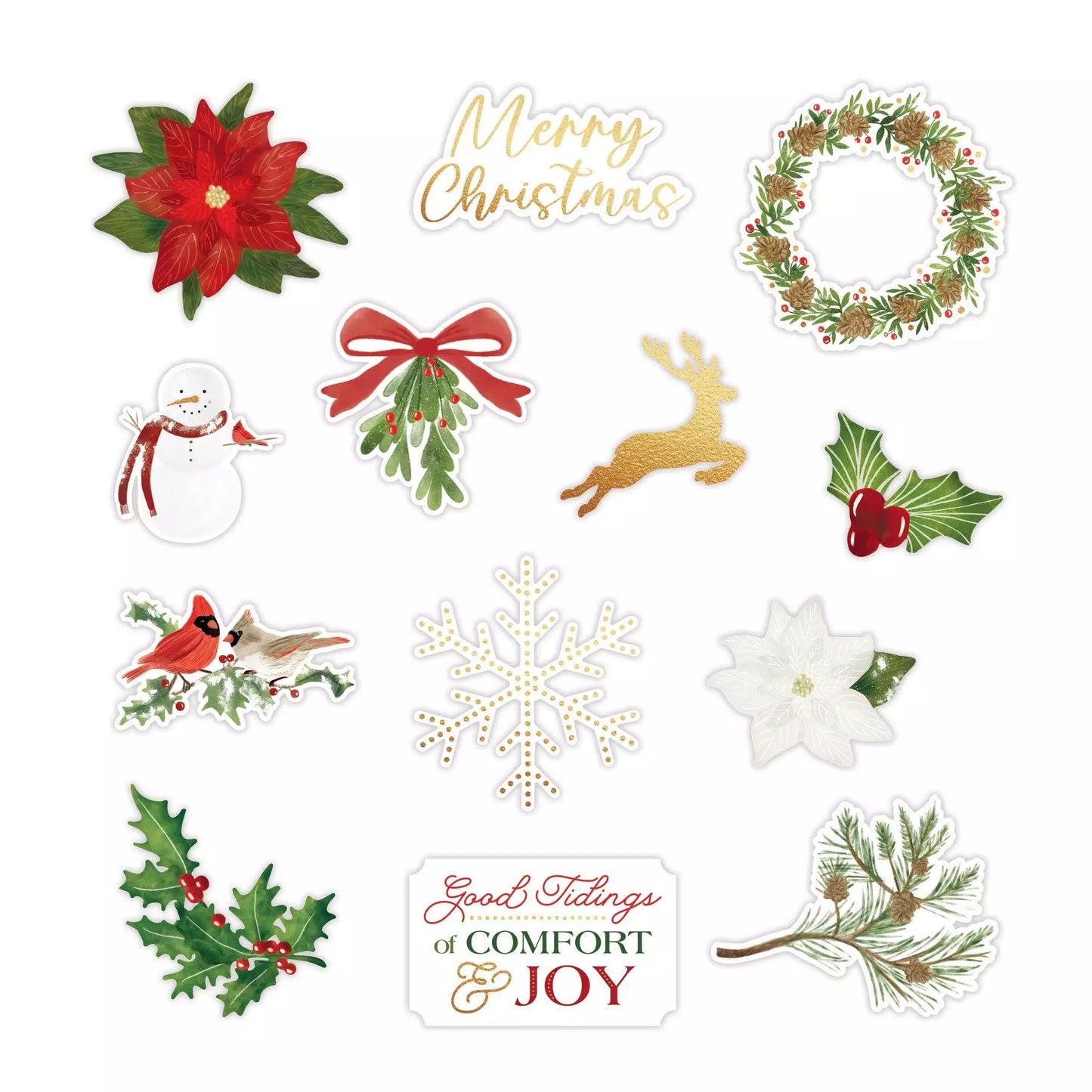 Creative Memories Seasonal Sightings Foiled Embellishments