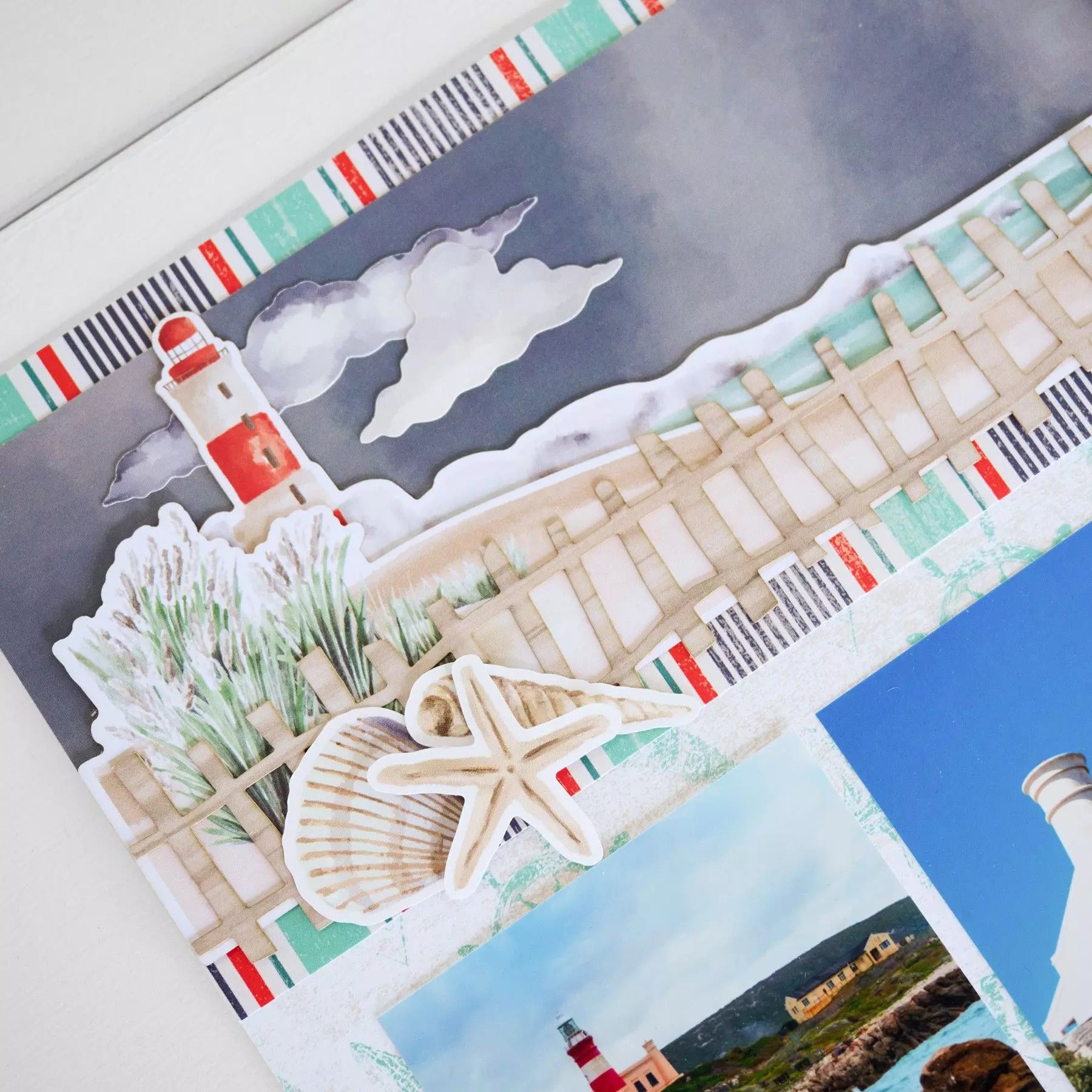 Creative Memories Coastal Laser Cut Bordres (10/pk)Pink tiful of LOVE