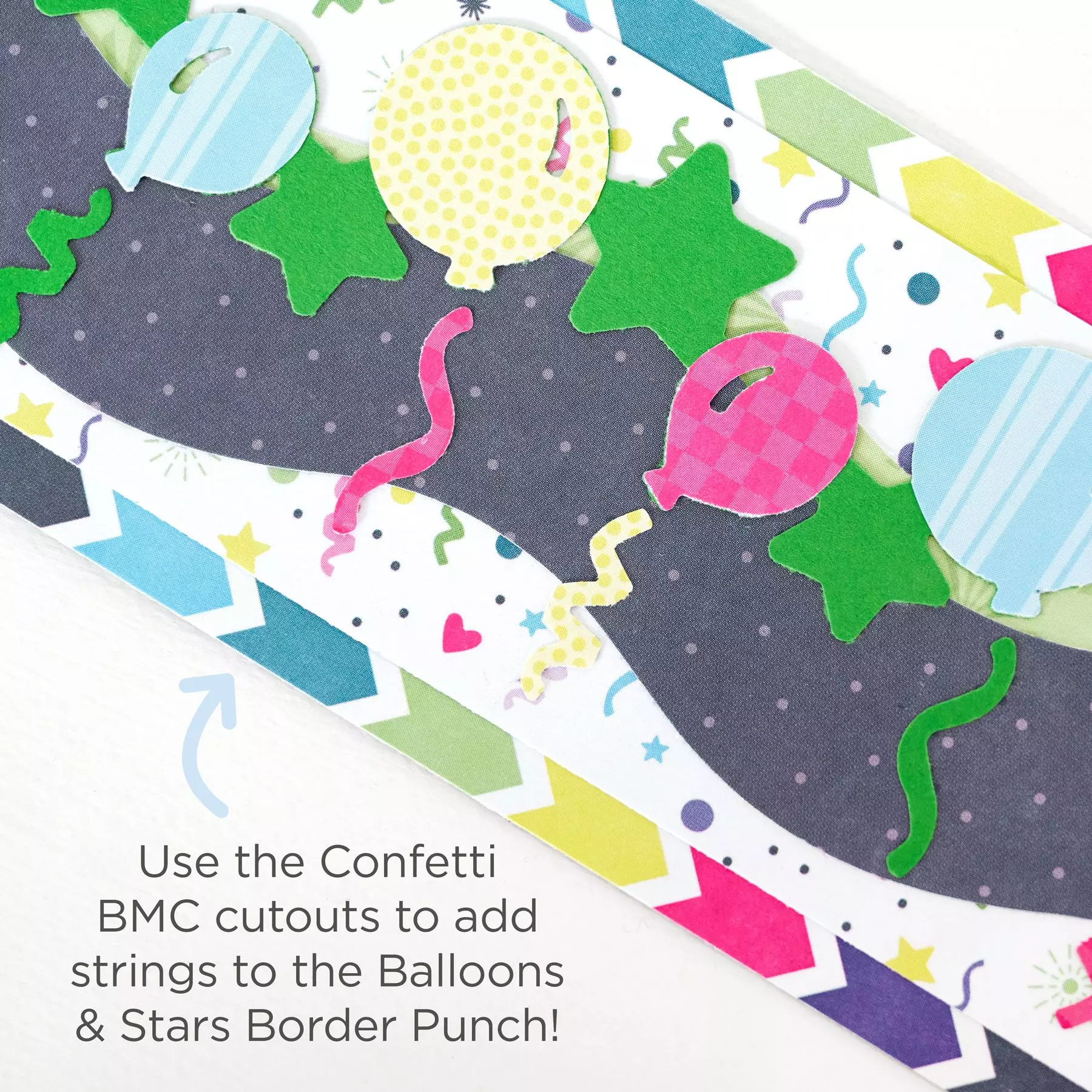 CREATIVE MEMORIES  Confetti  Border Maker CartridgePink tiful of LOVE