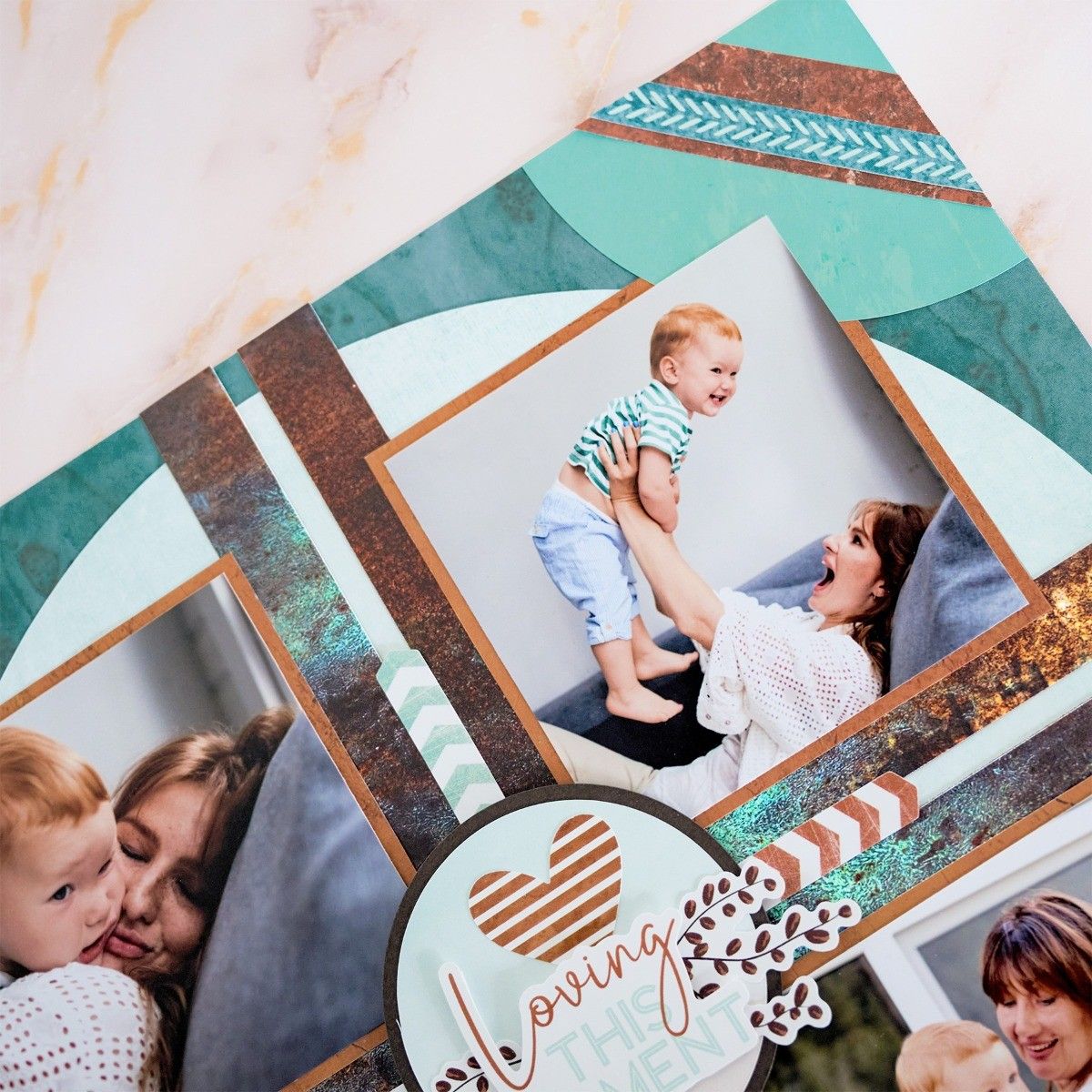 Creative Memories Copper Canyon 2 Paper Pack (12/pk)