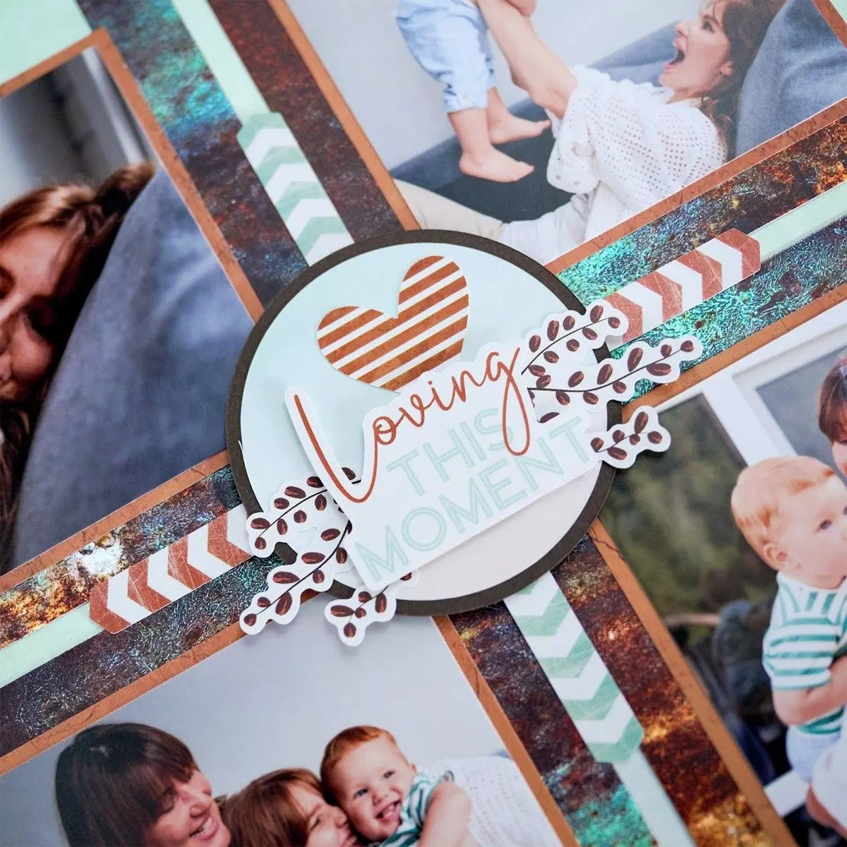 Creative Memories Copper Canyon 2 Stickers (3/pk)