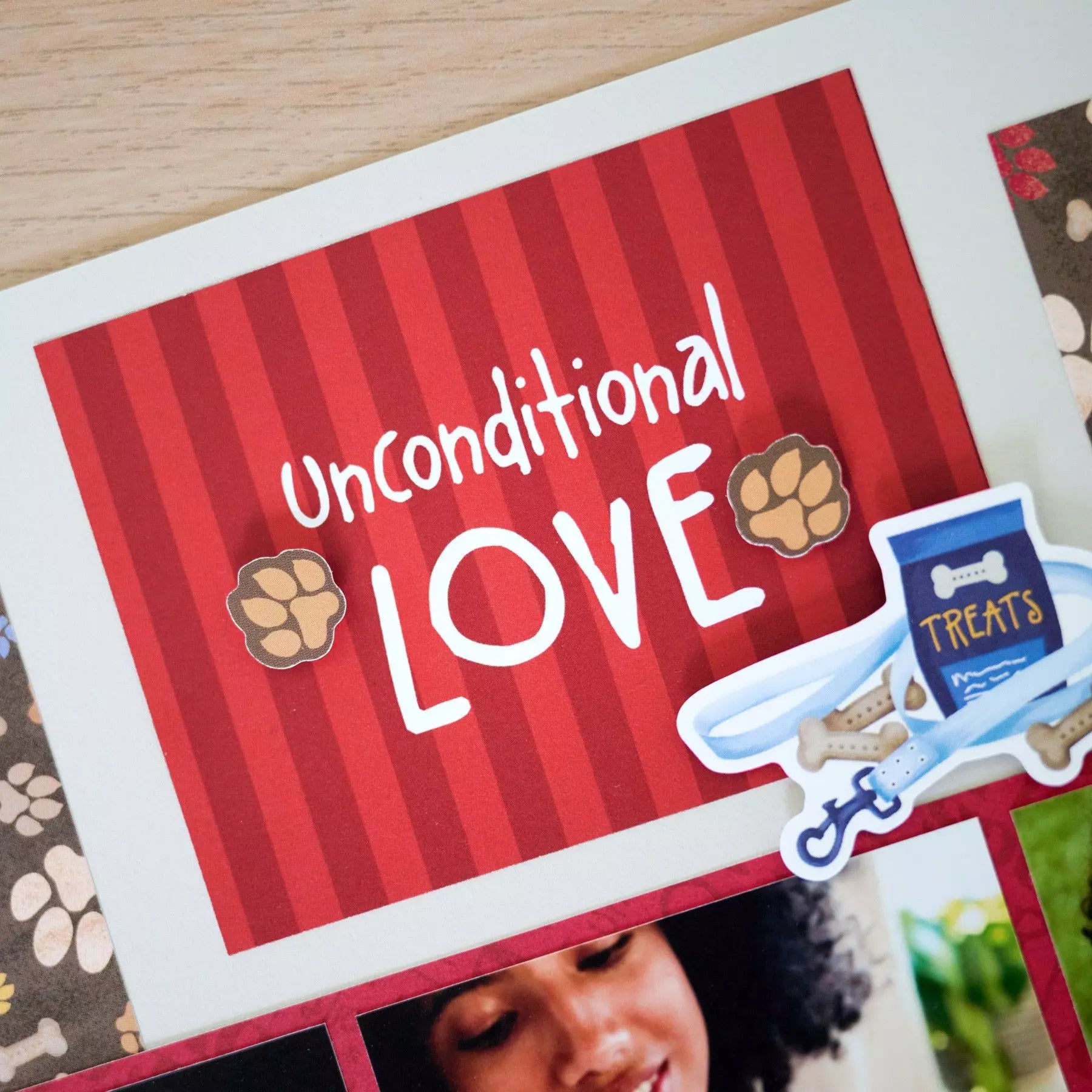 Creative Memories Go Fetch Dog Mat Paper Pack (6/pk)Pink tiful of LOVE