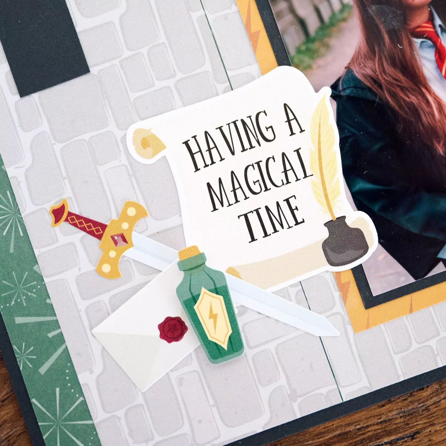 Creative Memories Enchanted Wizard StickersPink tiful of LOVE