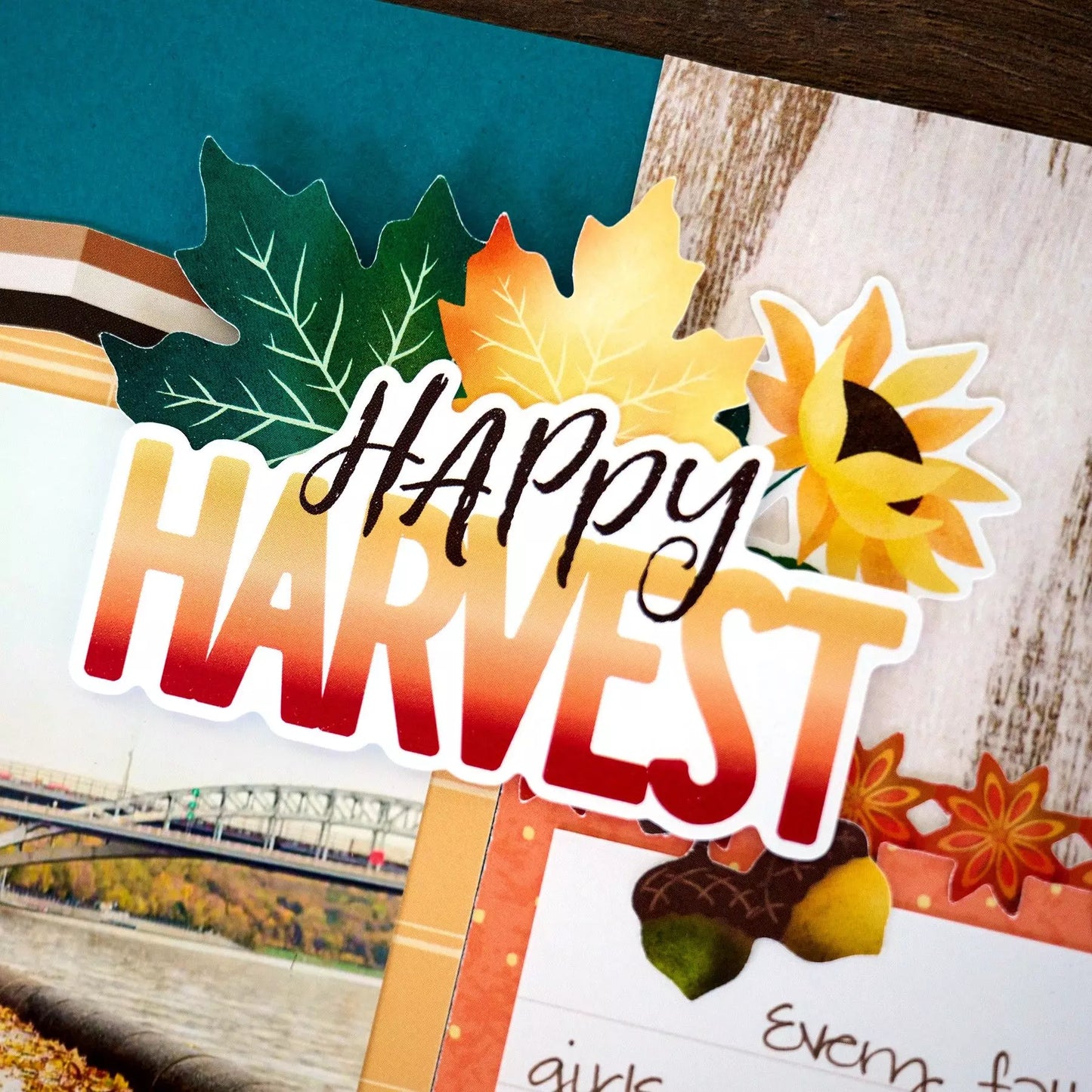 Creative Memories Golden Harvest Stickers (3/pk)Pink tiful of LOVE