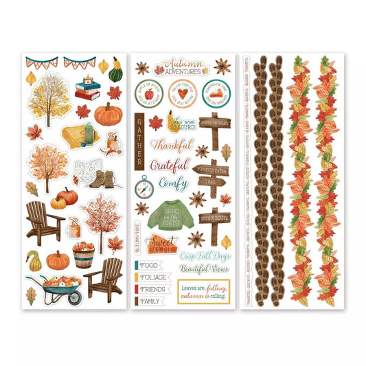 Creative Memories Autumn Cottage  Stickers (3/pk)Pink tiful of LOVE