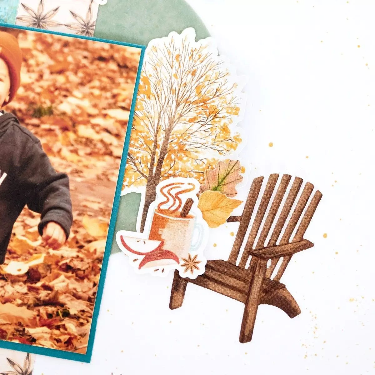 Creative Memories Autumn Cottage  Stickers (3/pk)Pink tiful of LOVE