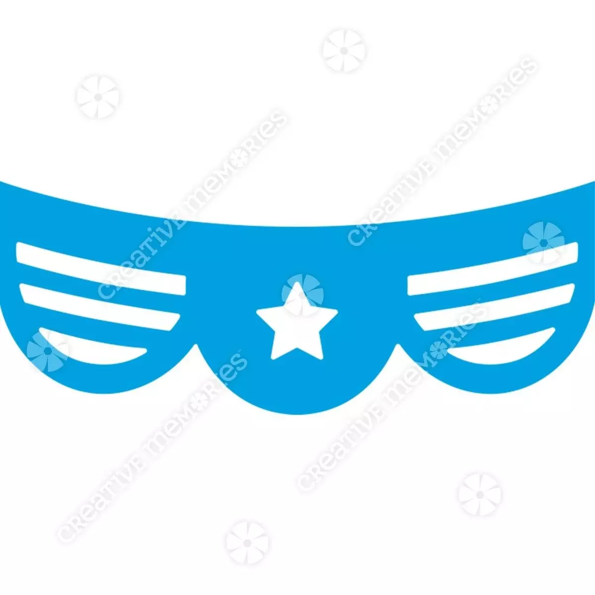 Creative Memories Flag Banner Border PunchPink tiful of LOVE