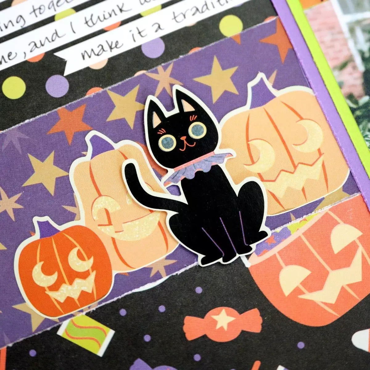 Creative Memories Boo-Yah! Holographic Fall  Stickers (3/pk)Pink tiful of LOVE