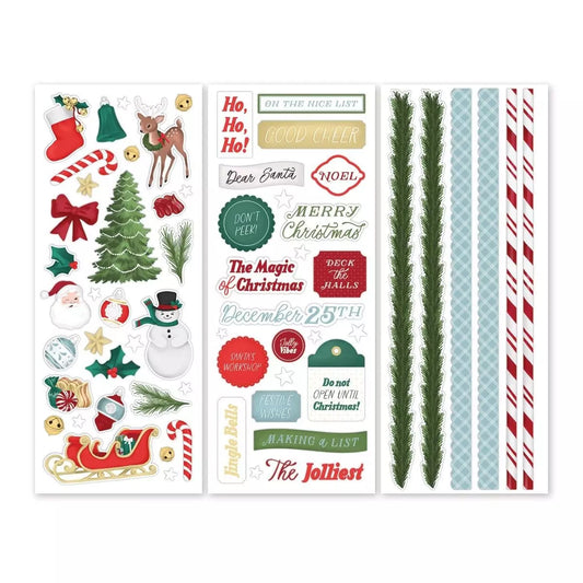 Creative Memories Magic of Christmas Stickers (3/pk)