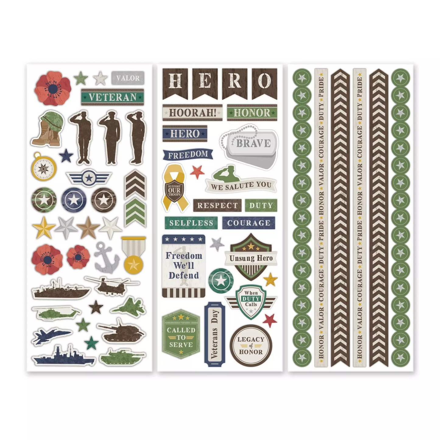 Creative Memories Called to Serve Stickers (3pk)Pink tiful of LOVE