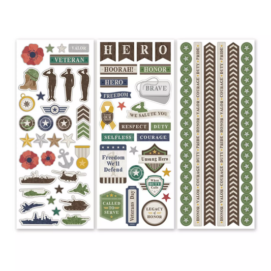 Creative Memories Called to Serve Stickers (3pk)Pink tiful of LOVE