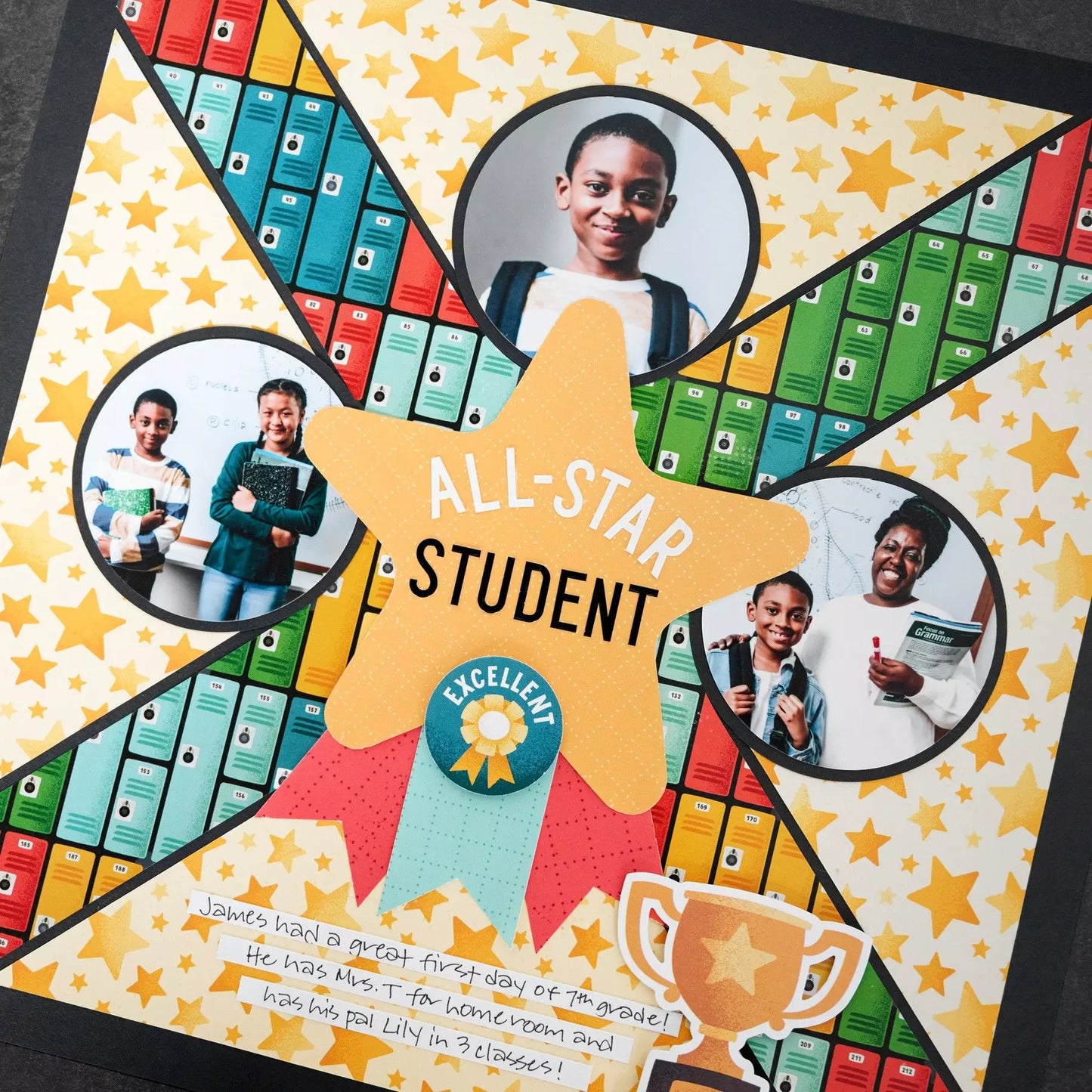 Creative Memories All-Star Recipe TemplatePink tiful of LOVE